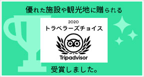 2020トラベラーズチョイス受賞