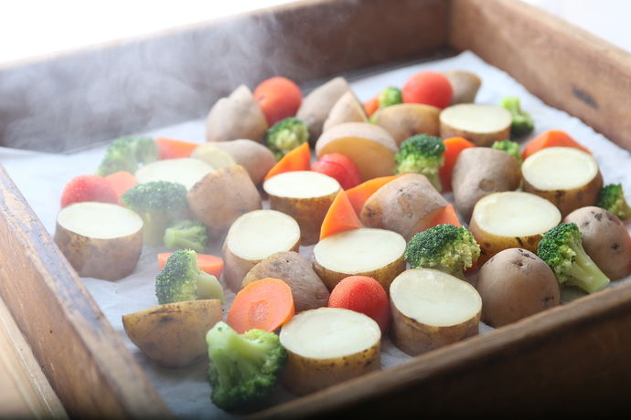 地元の食材・料理に拘ったモーニングビュッフェ