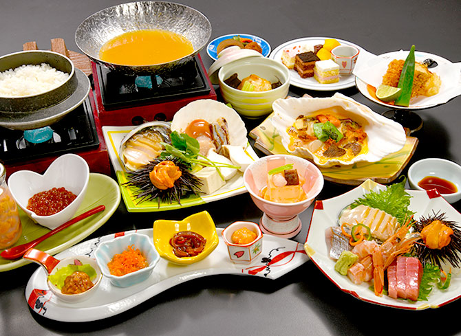 季節限定の会席料理