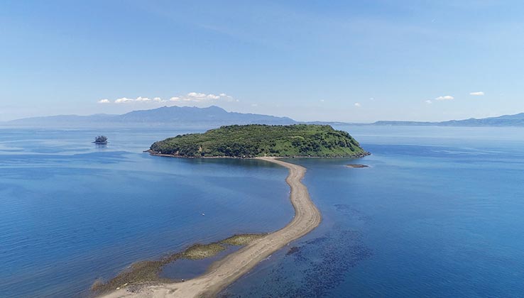 縁結びの島 「知林ヶ島」